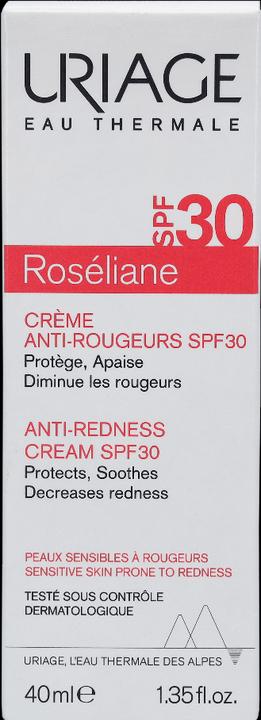 Actual product image Uriage Roséliane Anti-Redness Cream (40 ml, Day cream, SPF 30)