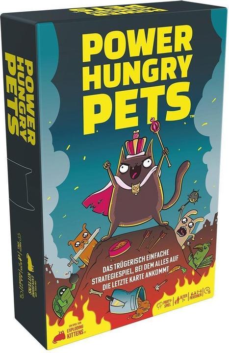 Exploding Kittens Power Hungry Pets (German)