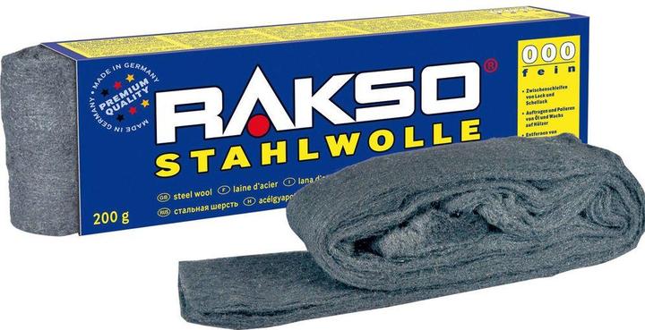 Produktbild Rakso Stahlwolle Nr. 4 à 200g (1 Stk.)