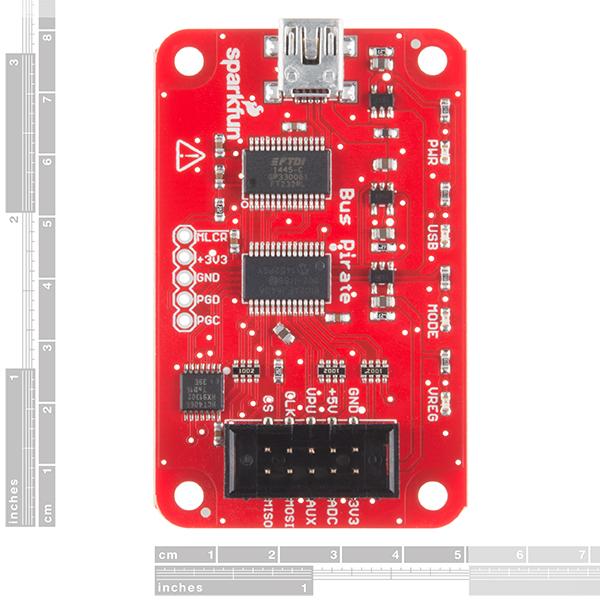 Actual product image SparkFun Bus Pirate V3.6a (Receiver, Various)