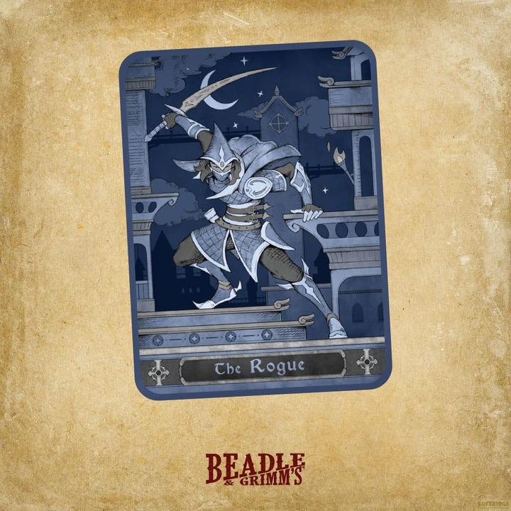 Actual product image Beadle & Grimm´s Character Class Epic RPG Dice Set Rogue (16)
