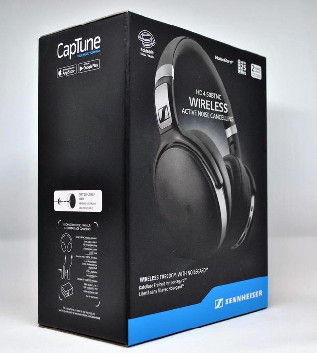 Actual product image Sennheiser HD 4.50 Btnc (ANC, 19 h, Cable, Wireless)