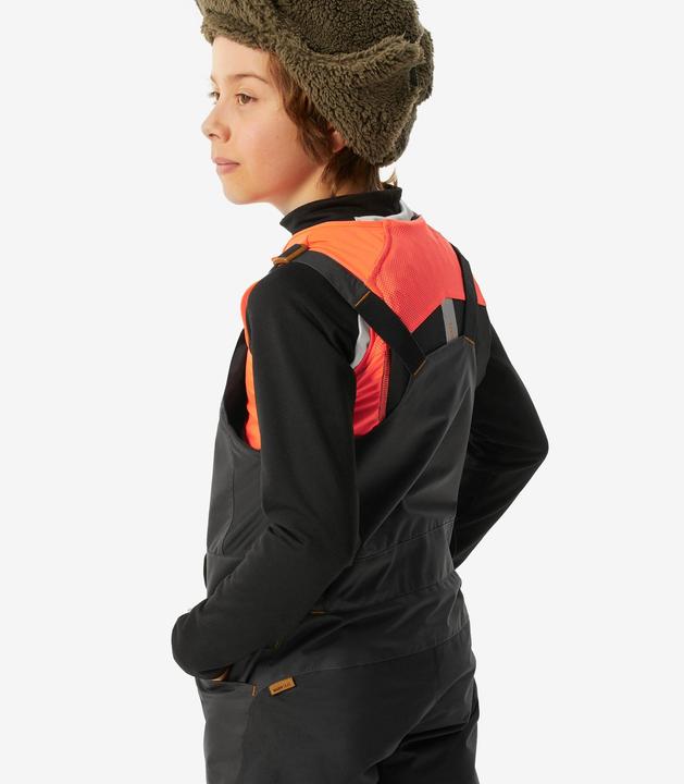 Produktbild Wedze Snowboardhose Latzhose Kinder Piste - 500 grau (116)