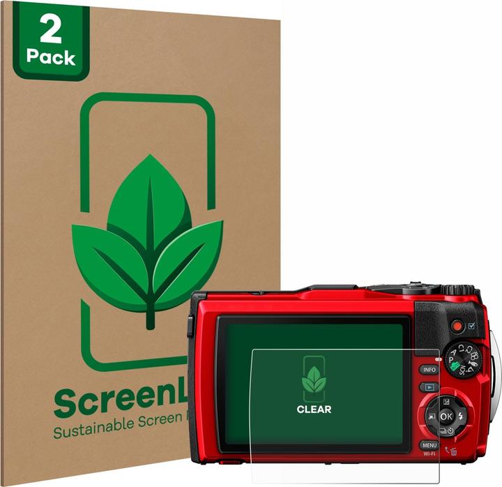 ScreenLeaf Protective film sustainable screen protector screen protector film clear transparent (Screen protector, Tough TG-6)
