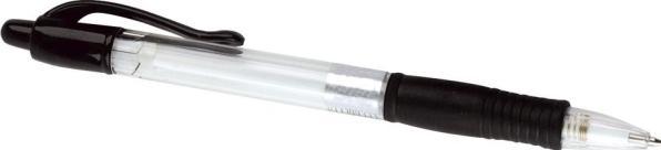 Actual product image Lemvigh-Müller Biros with push button black line width 0.7mm - (50 pcs.) (Black, 0.70 mm, 50 x)