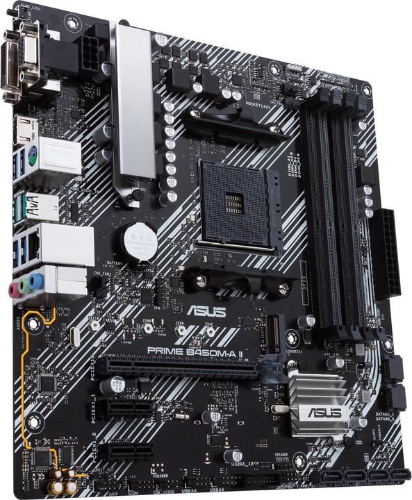 Immagine prodotto ASUS PRIME B450M-A II (AM4, AMD B450, mATX)