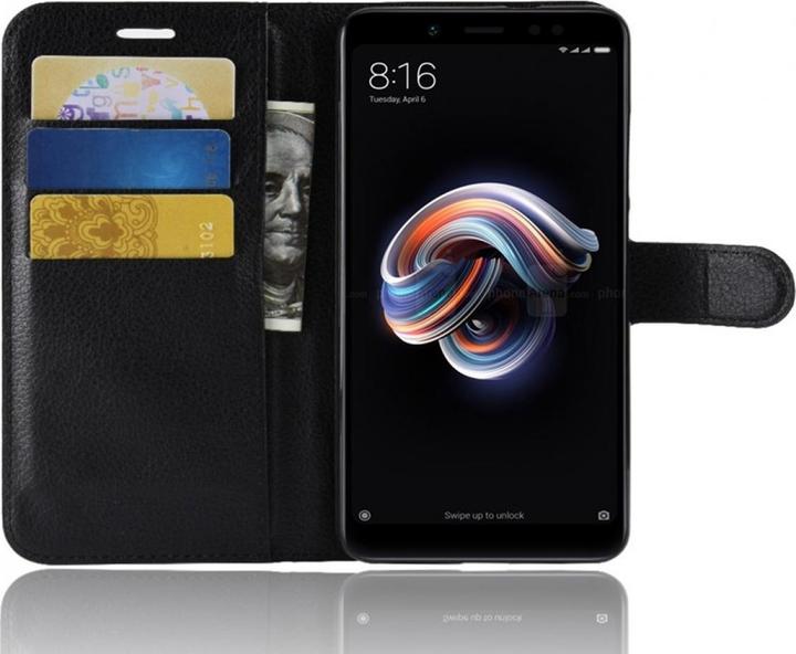 Actual product image Screenguard Xiaomi Redmi Note 5 Leather Guard Leather Case (Xiaomi Redmi Note 5)