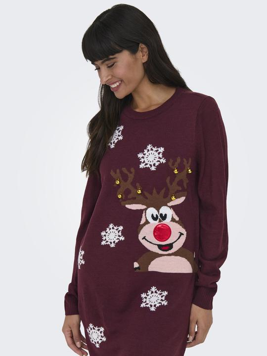 Actual product image Only Christmas print dress (XXS)