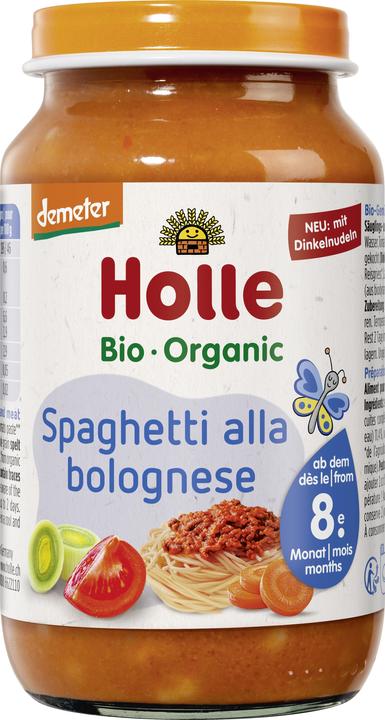 Actual product image Holle Spaghetti Bolognese (220 g)
