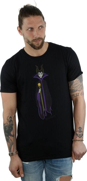 Image du produit Disney Interactive Studios Mens Classic Maleficent Cotton T-Shirt (3XL)