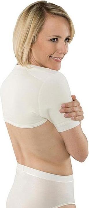 Immagine prodotto Eusana Scaldapiedi a doppia maglia con cinturino ivoire (XL)