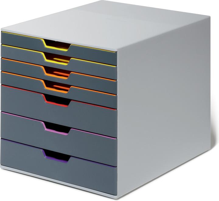 Durable Drawer cabinet Varicolor 7 (A4)