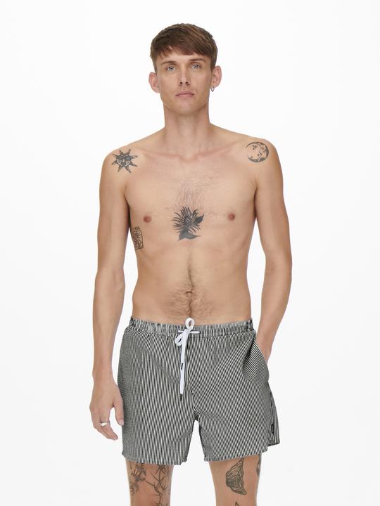 Produktbild Only & Sons Onsted Stripe Seersucker Swim Noos (XS)