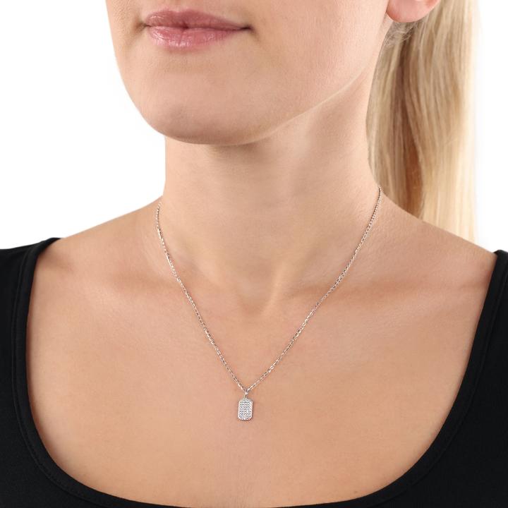 Produktbild Amor Halsschmuck für Damen, 925 Sterling Silber, Zirkonia synth. (Silber 925)