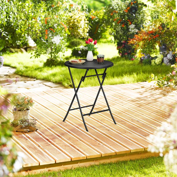 Actual product image Relaxdays garden table (60 cm)