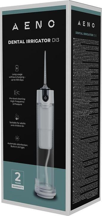 Aeno Andere Waren Dental Irrigator mit magnetischen Düsen: 3.7V, 8W, 2500mAh, 240ML