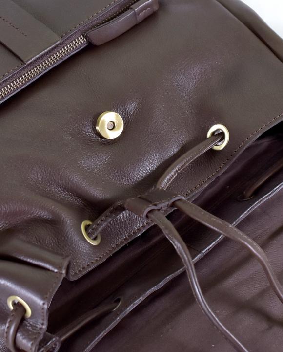 Actual product image Miguel Bellido Leather backpack