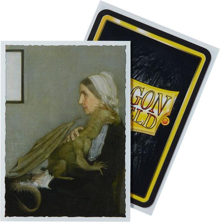 Immagine prodotto Arcane Tinman ART12017 - Art Sleeves Classic - 'Whistlers Mother' (100), Custodia protettiva per carte di credito