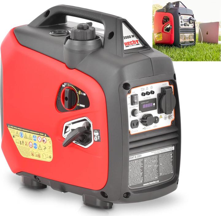 Immagine prodotto Hecht Generatore inverter IG 2201 (2000 W, 4 l)