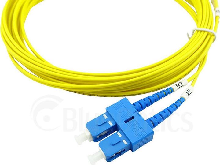 Produktbild BlueOptics Cisco CAB-SMF-SC-SC-50 kompatibles SC-SC Singlemode Patchkabel 50 Meter (CAT6, 50 m)
