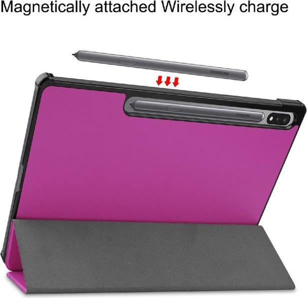 Actual product image MU Classic Triple foldable leather cover (Galaxy Tab S7 FE)