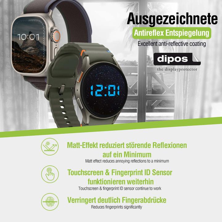Image du produit Dipos Film de Protection d’écran Anti-reflet pour Vidimensio Kleiner Delfin