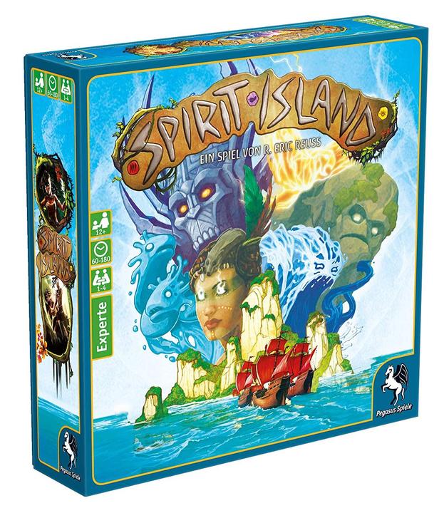 Actual product image Pegasus Spirit Island (German)
