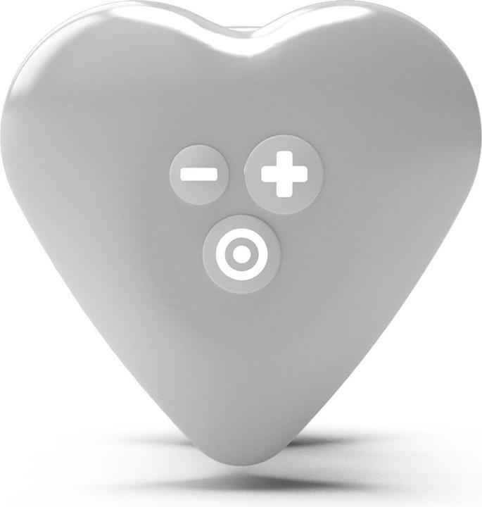 Actual product image Mystim Hearts Desire Lay-On Vibrator Rose