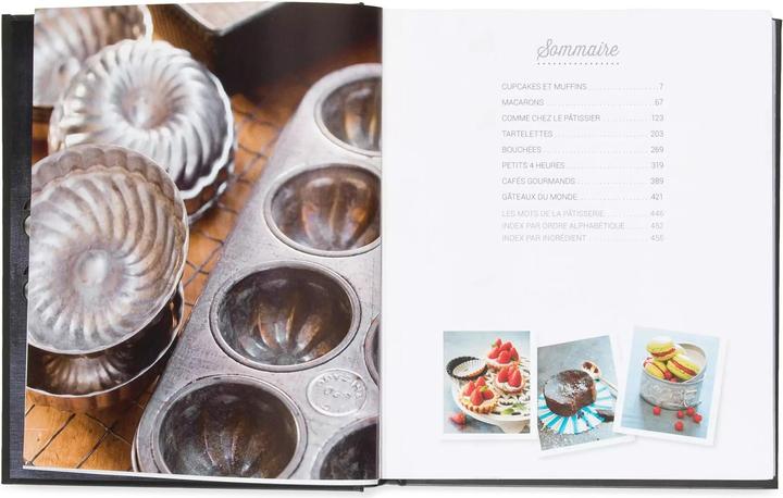 Image du produit LAROUSSE Cupcakes, Macarons et Petits Gâteaux (Français)