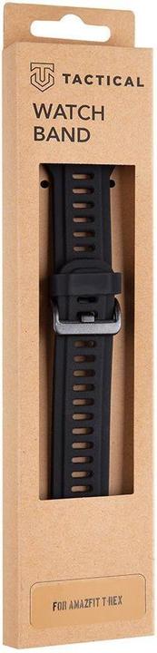 Produktbild Source 606 Silikonband für Amazfit T-Rex|T-Rex Pro Schwarz (Silikon)