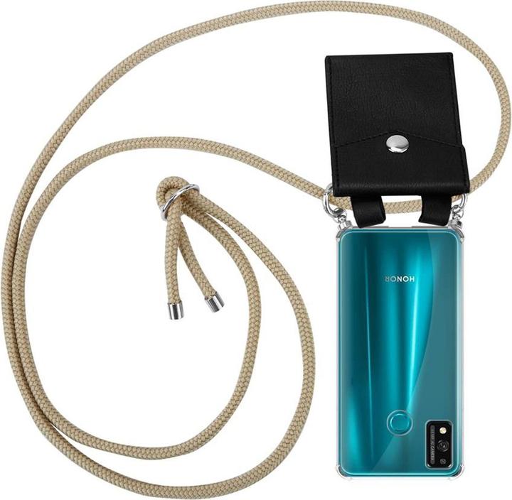 Actual product image Cadorabo TPU Mobile Phone Chain SILVER Cover