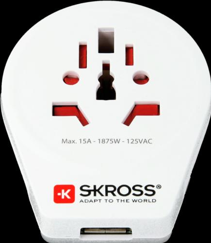 Actual product image Skross Travel adapters