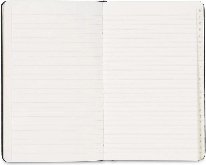 Actual product image Moleskine Address book lined, hard cover (A5, Lined, Hardcover)