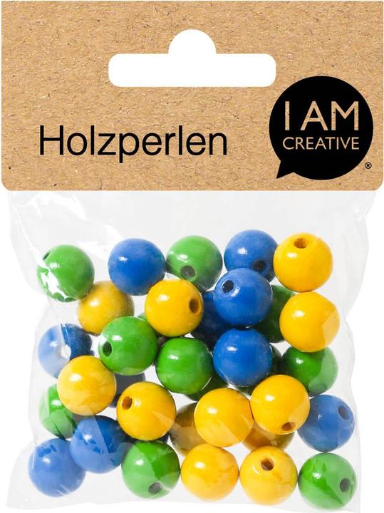 I Am Creative Wood beads mixture