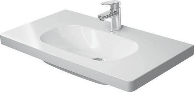 Immagine prodotto Duravit Lavabo per mobili D-CODE MED o ÜL m HLB 850x480mm 1 foro per rubinetto bianco (480 mm, 850 mm)