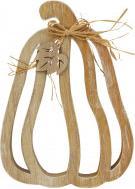 Produktbild IKO Holz-Kürbis-Silhouette zum Stellen h=23cm b=16,5cm