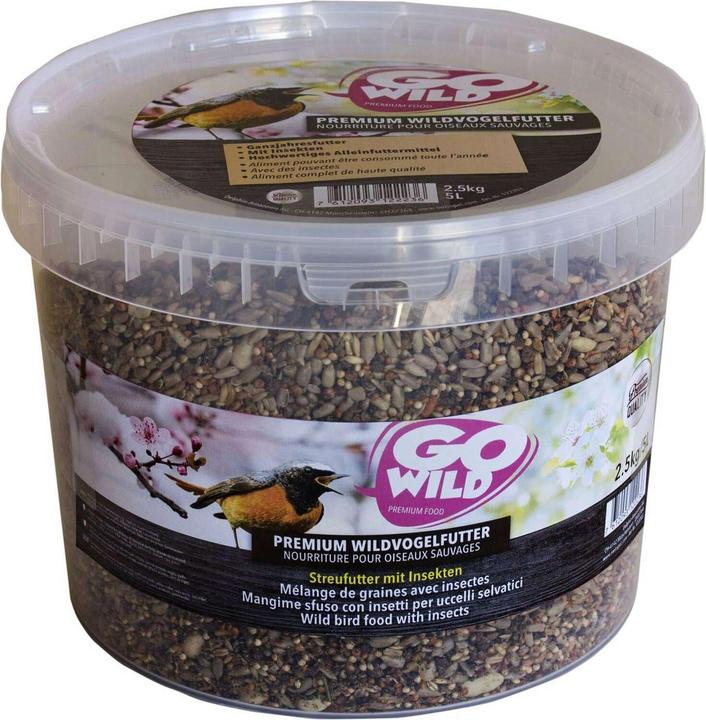 GoWild Streufutter mit Insekten (1 x, 2.50 kg)