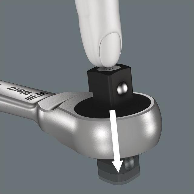 Actual product image Wera 8100 SC 7 Zyklop Metal Ratchet Set (19 mm, 11 mm, 13 mm, 14 mm, 18 mm, 15 mm, 12 mm, 16 mm, 17 mm, 10 mm)
