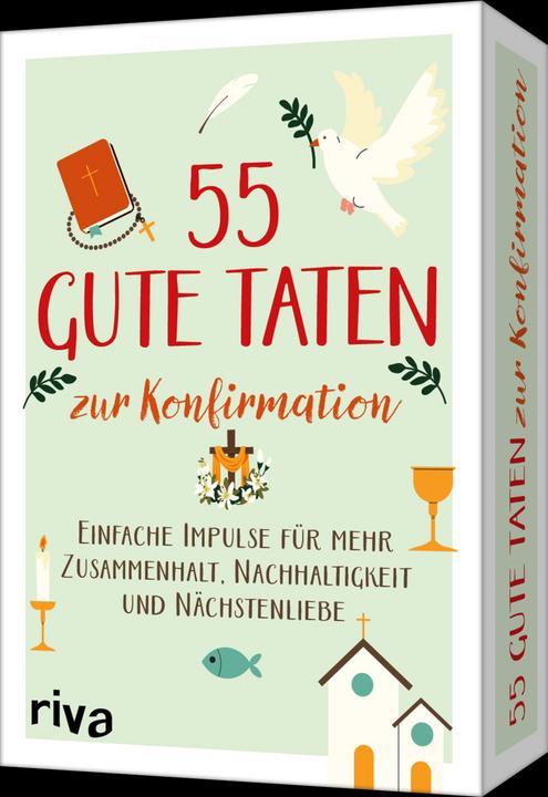 Produktbild Graf:55 gute Taten zur Konfirmation (Deutsch, Graf, Carolina, 2025)