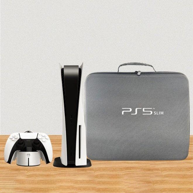 Immagine prodotto MU Classic PS5 Slim Storage Box borsa per la conservazione e il viaggio (PS5)