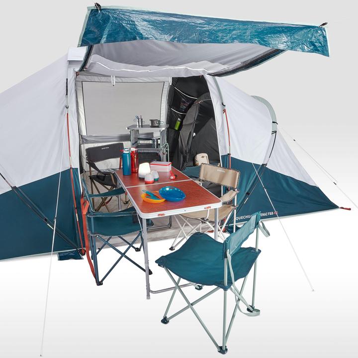 Actual product image Quechua ARPENAZ 4 2 FB (Inflatable tent, 12.50 kg, 4 persons)
