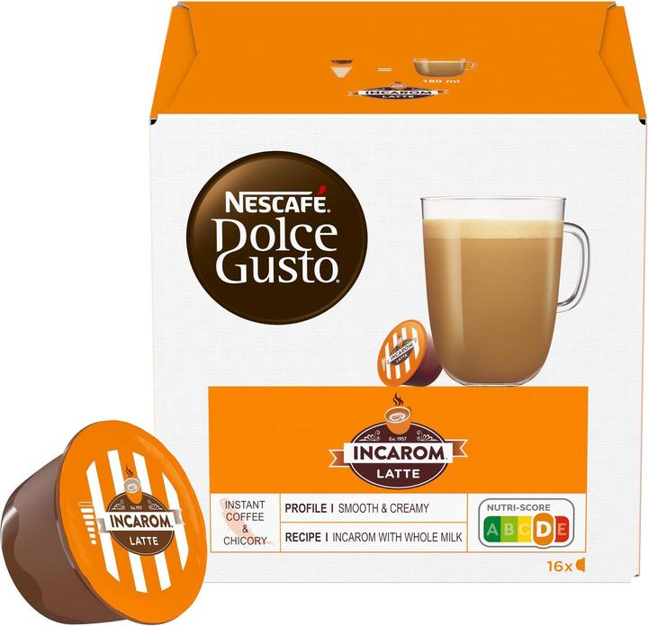 Immagine prodotto Nescafé Dolce Gusto Incarom Latte (16 x Porta.)