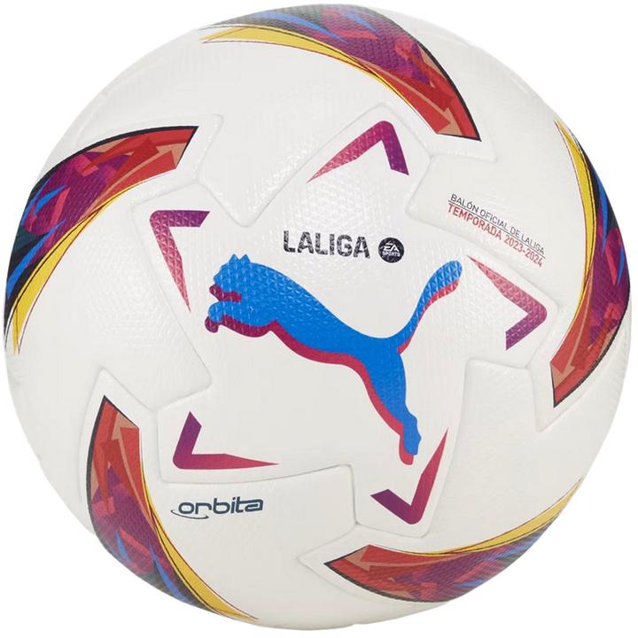 Produktbild Puma Fussball Orbita LaLiga 1 FIFA Qualität weiss-rot-blau 84106 01