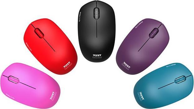 Actual product image Port Designs 900540 Mouse Ambidextrous RF Wireless Optical 1600 DPI (Wireless)