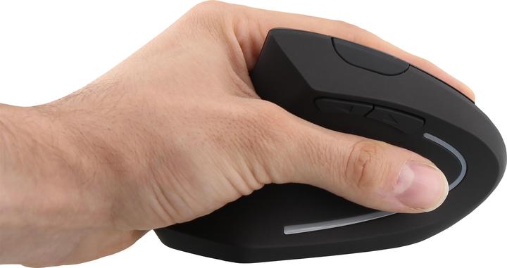 Immagine prodotto T'nB Souris sans fil compatibile Ergo verticale pour gaucher (Noir) (Senza fili)