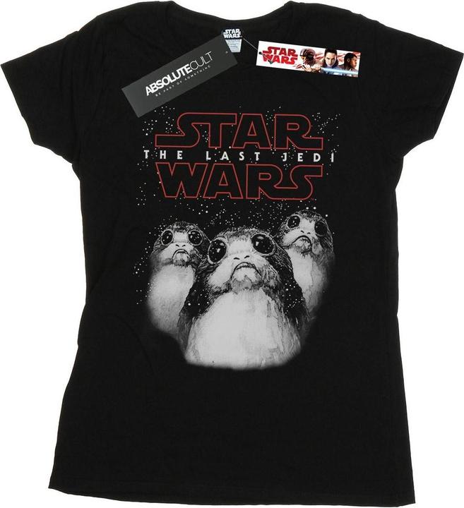 Immagine prodotto Star Wars The Last Jedi Porgs Maglietta Donna (XL)