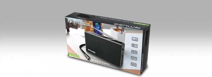 Immagine prodotto Muse M-030R Nero, radio portatile a 2 bande (MW, FM)