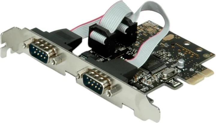 Produktbild Value PCI-Express-Karte, Seriell RS232, D-Sub 9, 2 Ports