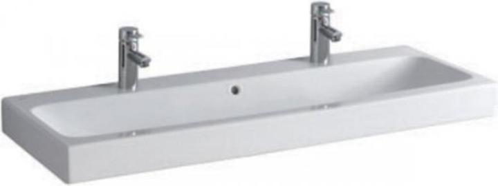 Productafbeelding Geberit Keramag / dubbele wastafel iCon 120 cm wit 124020000 (485 mm, 1200 mm)