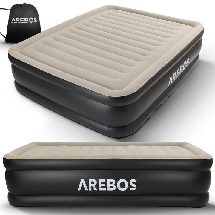 Arebos Matelas gonflable (152,5 x 203 cm)